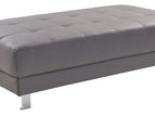 Dark Gray / Faux Leather