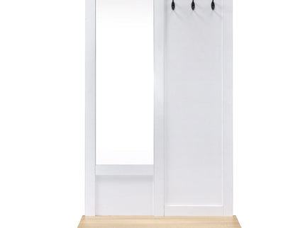 Melati - Hall Tree - Light Oak / White
