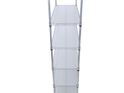 6 Tier 6000Lbs Capacity Nsf Metal Shelf Wire Shelving Unit, Heavy Duty Adjustable Storage Rack With Wheels & Shelf Liners For Commercial Grade Utility Steel Storage Rack
