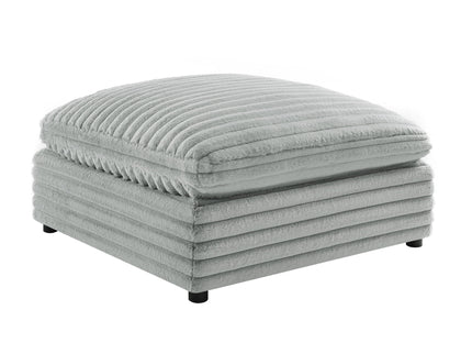 Jenny - Square Ottoman - Gray