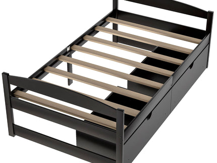 Platform Bed With 2 Drawers