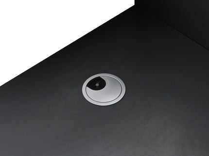 Contemporary Freestanding Bathroom Vanity With Resin Sink & Soft-Close Cabinet Doors