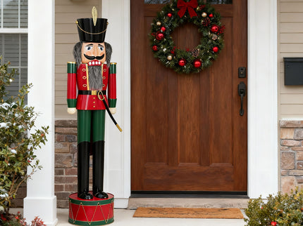 Classic Nutcracker Holiday Decor - Green / Red