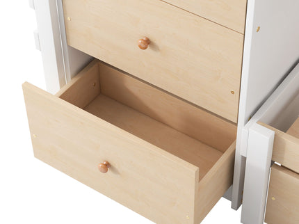 Loft Bunk Bed With Drawers And Ladder