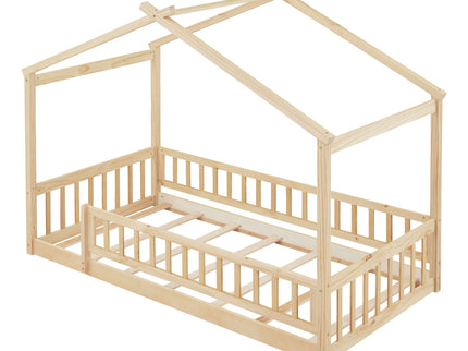 Bed House Bed Frame With Fence