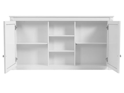Modern Wall-Mount 2 In 1 Mirror Cabinet With Adjustable Shelves, Soft-Closing Hinges