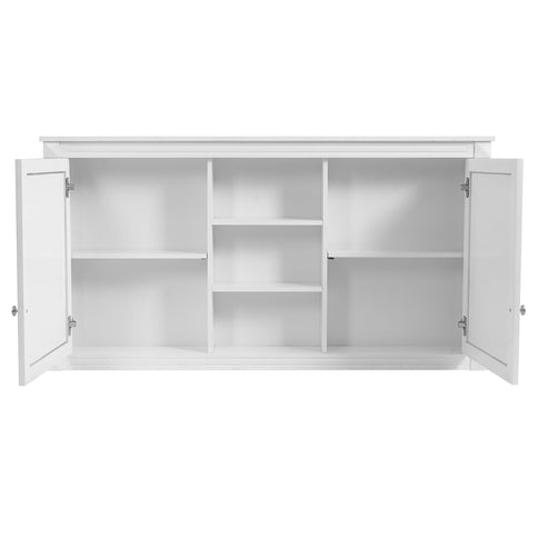 Modern Wall-Mount 2 In 1 Mirror Cabinet With Adjustable Shelves, Soft-Closing Hinges