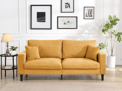 Modern Upholstered Resilience Three Seater Sofa