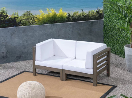 Oana - 2 Piece Loveseat Set With Water Resistant Cushions