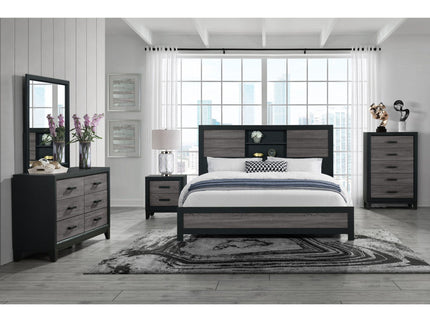 Soluto - Bed With Bookcase Headboard