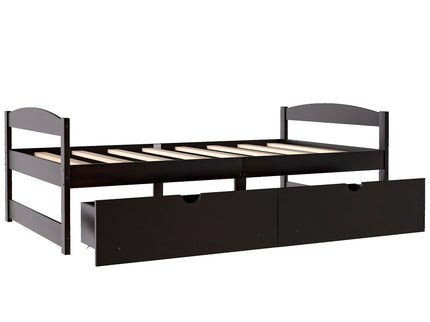 Platform Bed With 2 Drawers