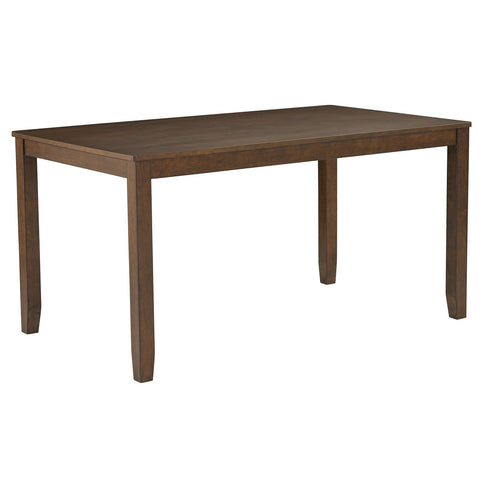 Kitchen Dining Set, Rectangular Dining Table With Upholstered Chairs