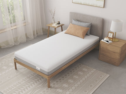 6" Memory Foam Mattress With Responsive Support And Breathable Cover