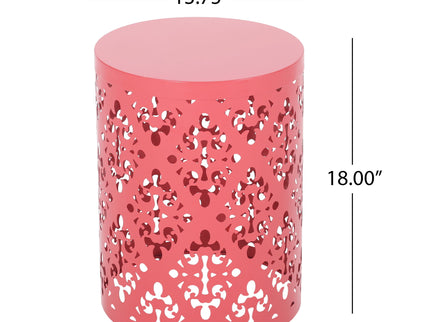 Outdoor Metal Modern Design End Table