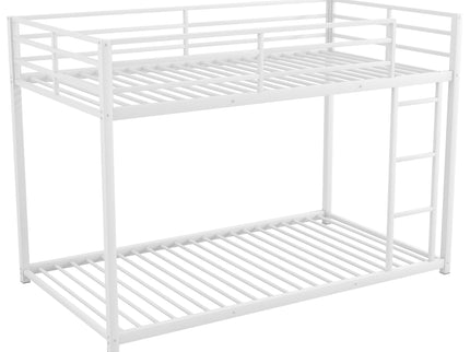 Metal Bunk Bed, Low Bunk Bed With Ladder