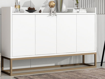 Modern Sideboard Elegant Buffet Cabinet With Large Storage Space For Dining Room, Entryway