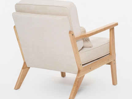 Living Room Chair With Lumbar Pillow