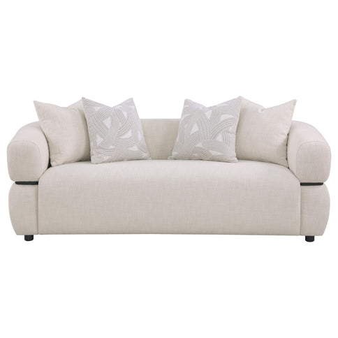 Ramsay - Round Arm Sofa - Beige