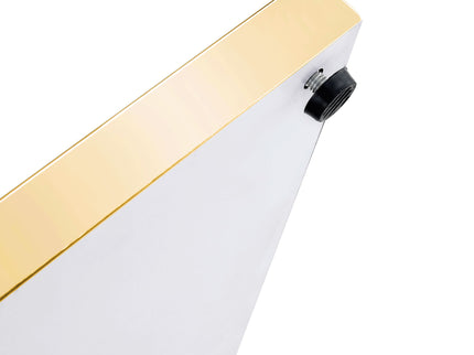 Dining Table For Living Spaces - Gold / Transparent