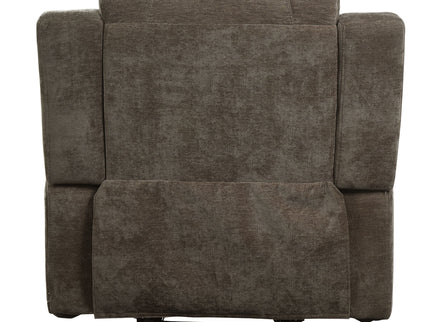 Upholstered Manual Recliner Chair With 3 Adjustable Backrest Positions