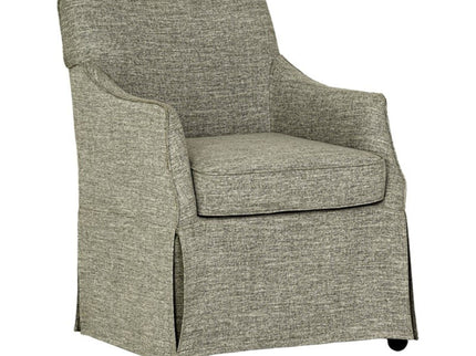 London - Upholstered Skirted Dining Arm Chair