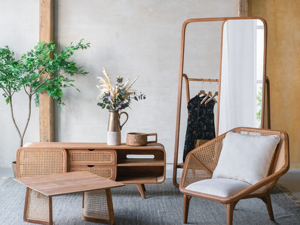 Tectona - Teak Leisure Chair - Natural Wood / Brown