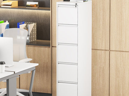 Drawer Metal Locking Vertical File Cabinet With Wheels Heavy Duty Lockable Storage