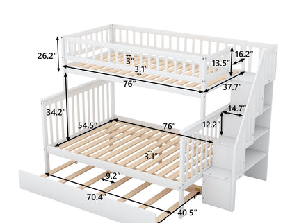 Bunk Bed With Staircase