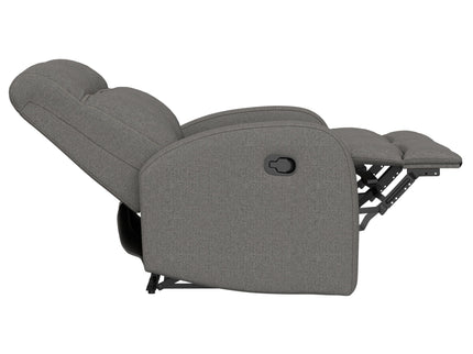 Manual Reclining Loveseat With Dual Seating Support For Living Room
