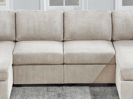 Modern Design Sectional Set With Right And Left Arm Chaise