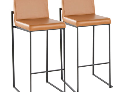 Fuji - Contemporary High Back Barstool Elegant Design