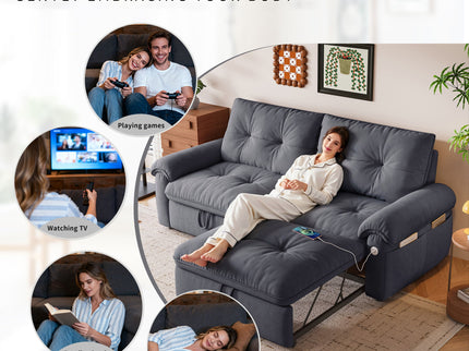 Convertible Cloud Like Sofa Bed