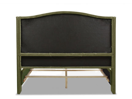 Marcella - Upholstered Shelter Headboard Bed Set
