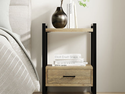 Riverside - Bedside Table - Natural