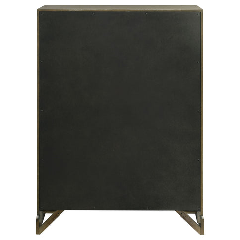Harbington - 5 Drawer Chest - Chocolate