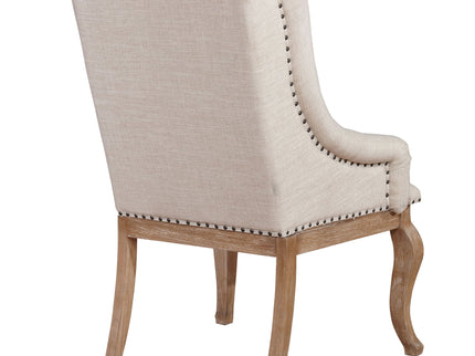Fremont - Upholstered Dining With Button Tufted (Set of 2) - Brown
