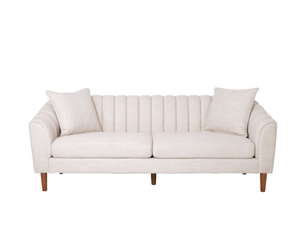 Contemporary 3 Seater Sofa With Accents