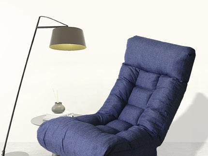 Adjustable Japanese Reclining Floor Chair Sofa With Metal Frame For Living Room