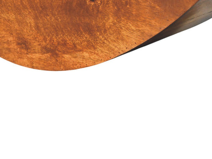 Crescent - Floating Wall Shelf - Brown