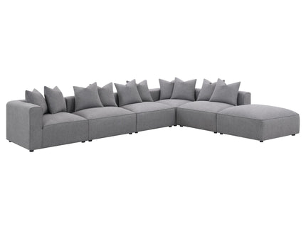 Amherst - Modular Sectional With Cushions - Gray