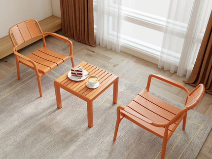 3 Piece Indoor / Outdoor Leisure Table And Chair Set