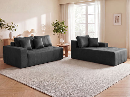 L - Shaped Corner Chaise Sofa Bed