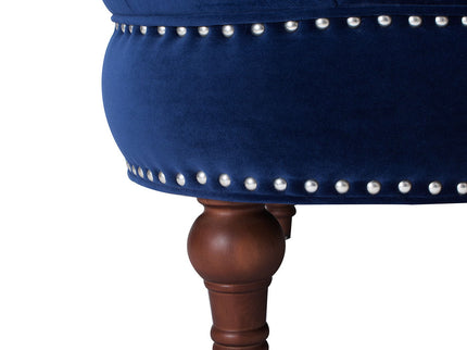 La Rosa - Victorian Tufted Upholstered Accent Chair