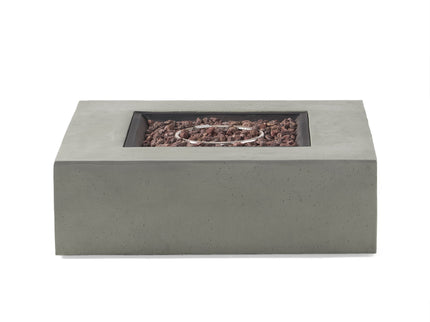 Modern 50, 000 Btu Square Fire Table With Propane Tank