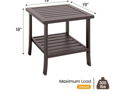 Patio Furniture Set & Coffee Table For Backyard