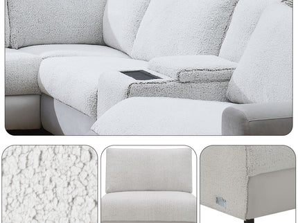 Tarrance - Modular Power Recliner Sectional - Gray
