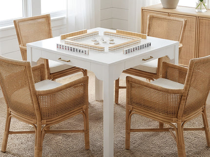 Alleyville - Square Dining Table With Storage Drawer - White