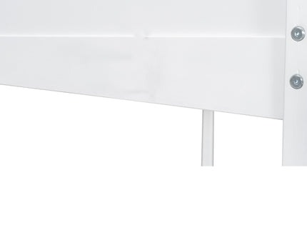 Bunk Bed With Built In Shelves, Storage Box, LED Light And USB Charging Station