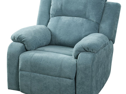 Upholstered Manual Recliner Chair With 3 Adjustable Backrest Positions