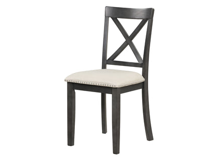 5 Pieces Dining Table And Chairs Set For 4 Persons, Kitchen Room Solid Wood Table With 4 Chairs